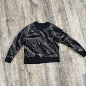 Athleta Jacquard Wool Blend Sweater